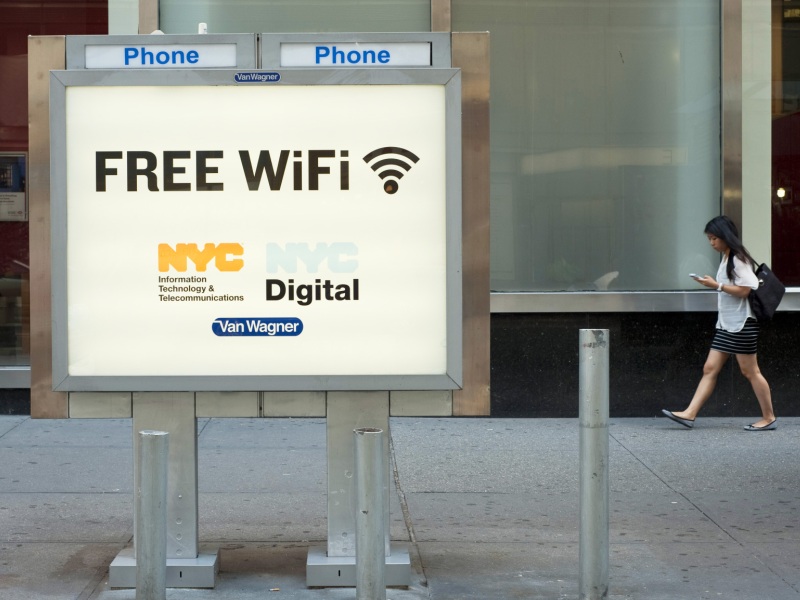 New York Geneline Ücretsiz Wifi Geliyor
