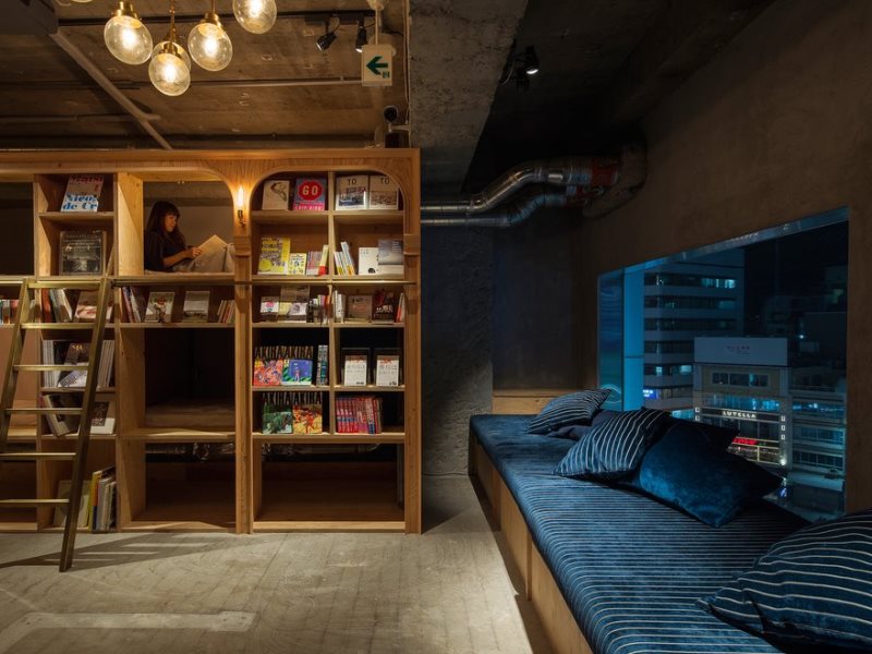 “Book and Bed Tokyo” Tokyo’da İlginç Konseptli Otel