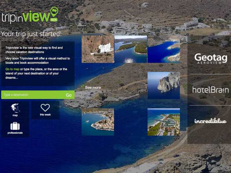 Destinasyon Pazarlaması için Yepyeni Bir Site, TripinView