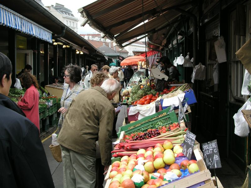 Görsel: Naschmarkt Viyana