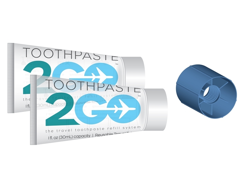 Seyahat Diş Fırçası Seti, Toothpaste 2 Go