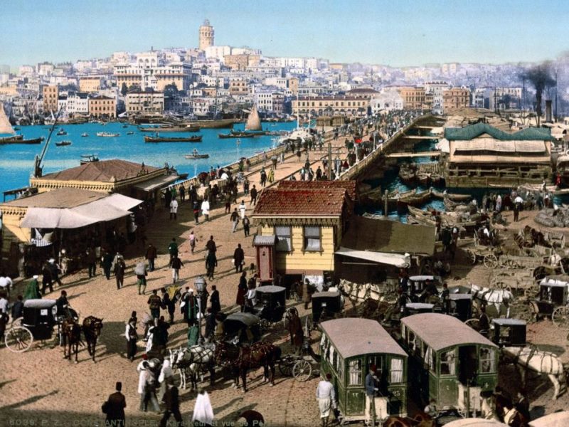 Renklendirilmiş Eski İstanbul Fotoğrafları