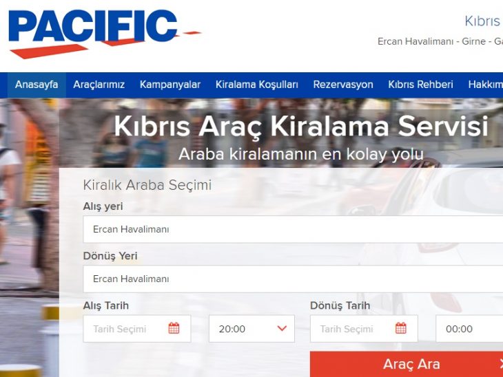 Villakolik Girişimcilerinden Yeni Bir Site, Pacific Rent A Car Uzakrota