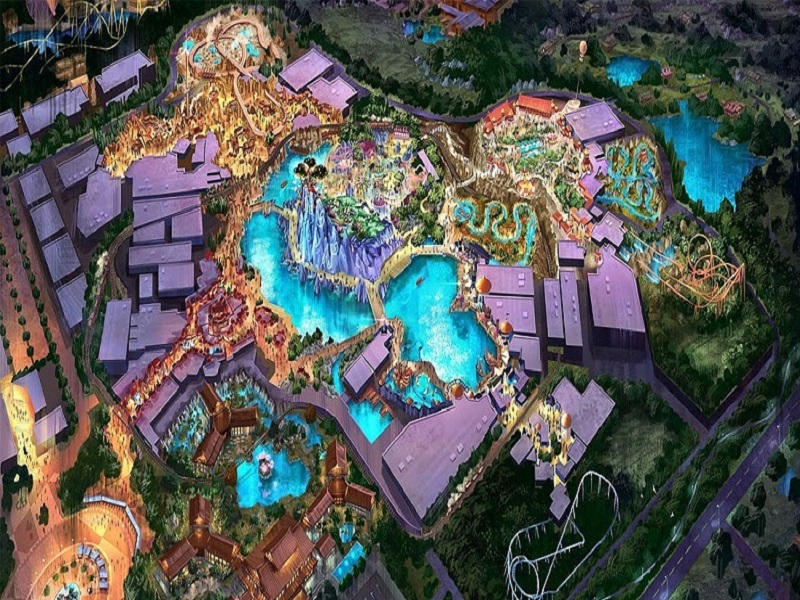 Dubai’nin Yeni 3 Milyar Pond’luk Mega Temalı Parkı Hollywood, Bollywood ve LegoLand Bölümleriyle Birlikte Açıldı