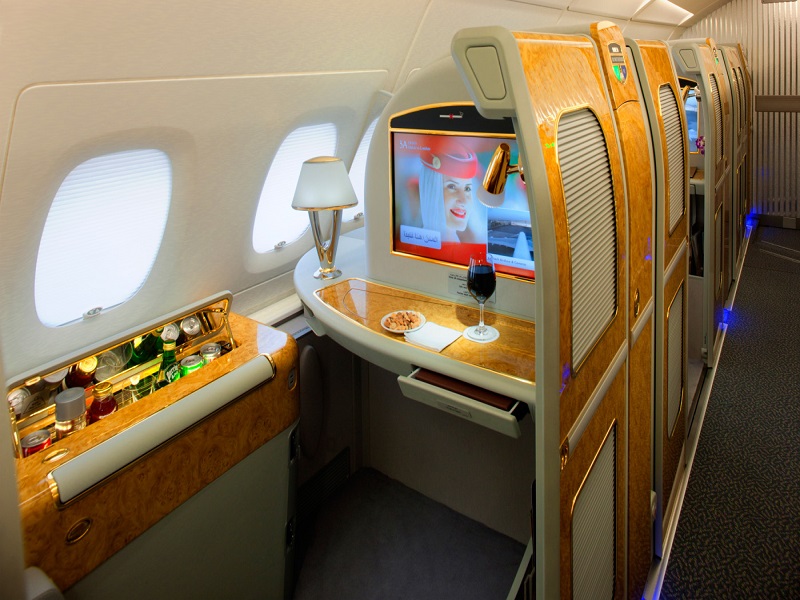 Emirates’ten 21.000 USD’ye Birinci Sınıf Koltuk