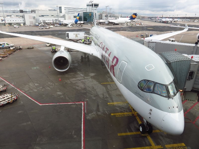 Qatar Airways Airbus A350 Tipi Uçağını Londra’da Sergiliyor