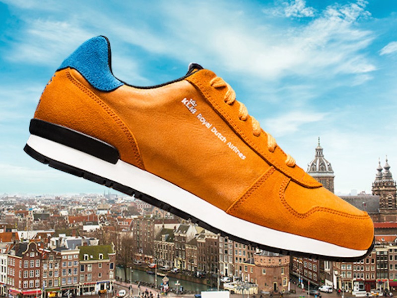 KLM, Amsterdam’da Özel Giriş Kartı Olarak Kullanılabilecek Sınırlı Sayıda Ayakkabı Üretti