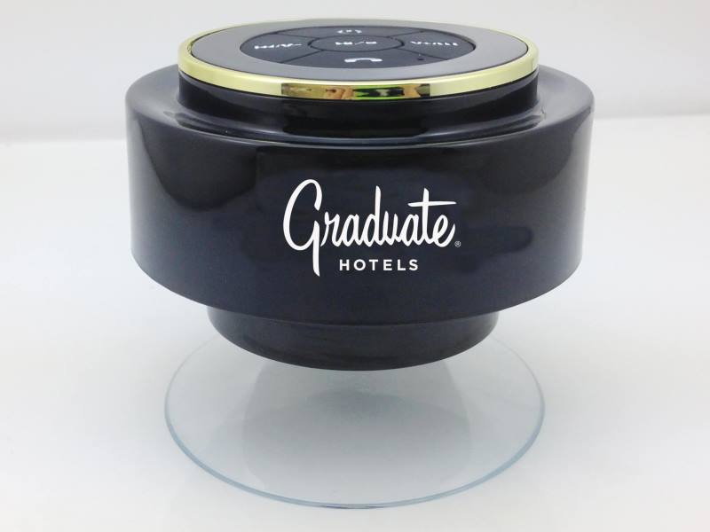 Graduate Otelleri Bluetooth Özellikli Duş Hoparlörlerini Kullanıma Sundu