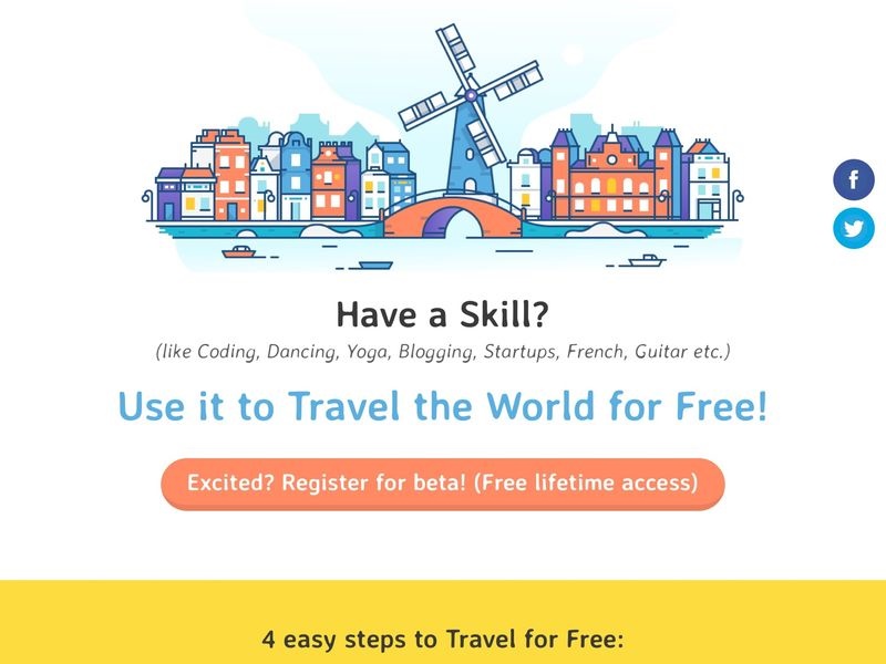 Dünyayı Bedava Dolaştıracak Beceri Bazlı Seyahat Platformu, Stay on Skill
