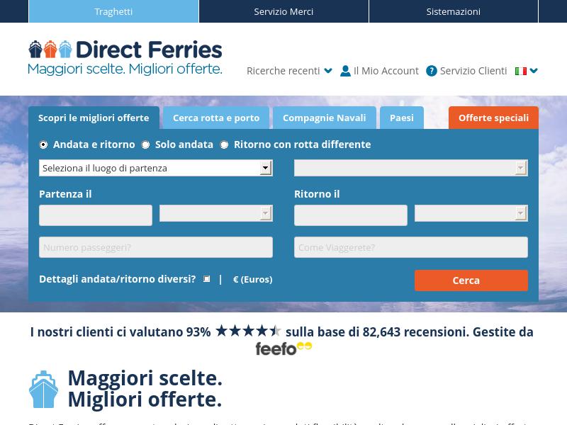 Direct Ferries, Seyahat Acentalarına Yüksek Komisyon Sunmaya Başladı.