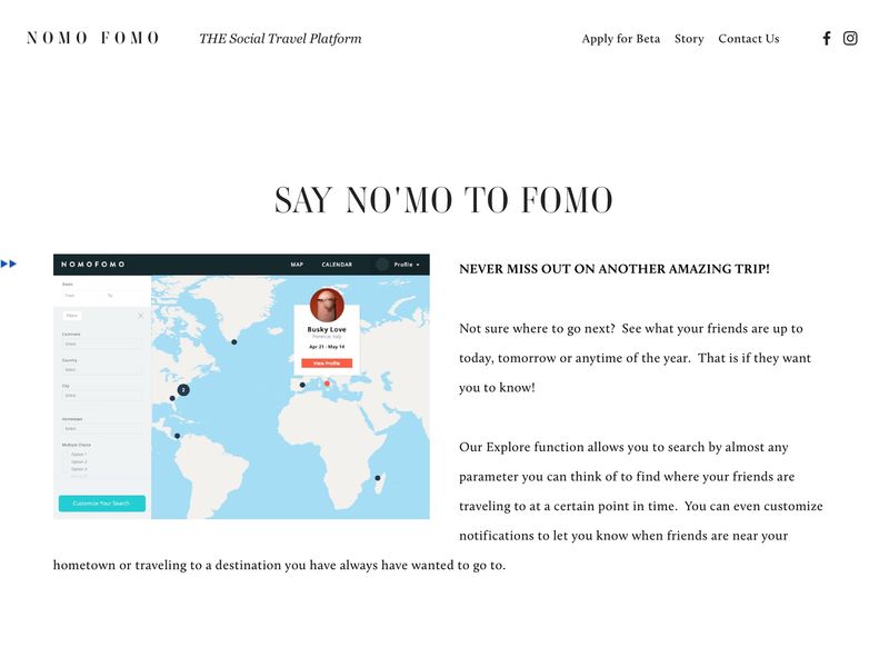 ‘Nomo Fomo’ Sosyal Seyahat Planlamasını Mümkün Kılıyor