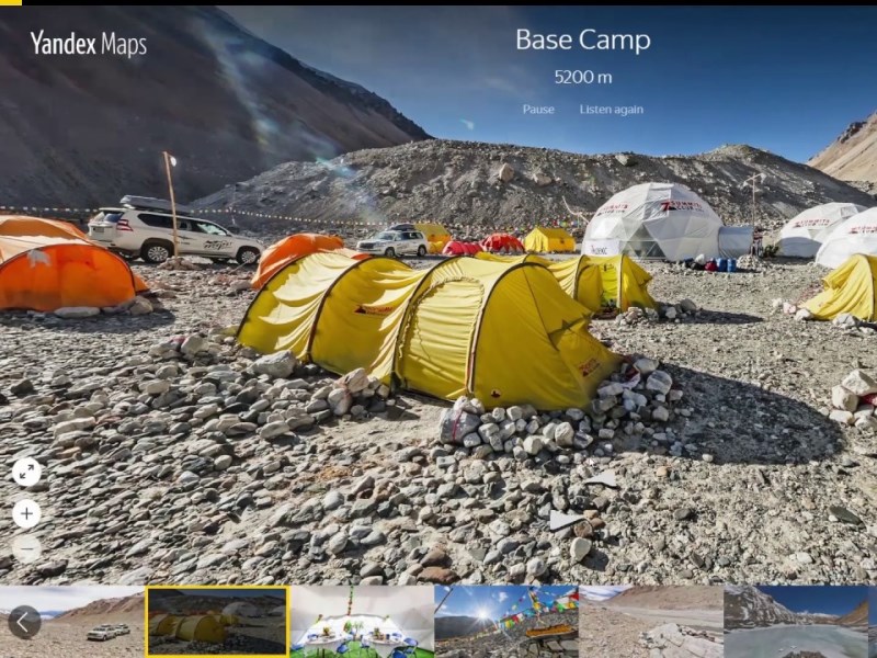 Heyecan Dolu Everest Yolculuğu Yandex Haritalar’da