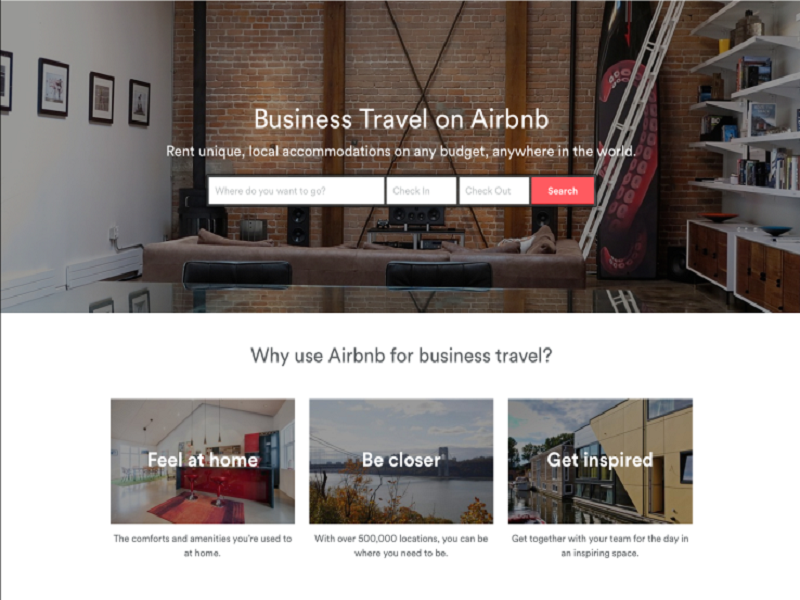 Airbnb, Kurumsal Seyahati Concur Entegrasyonu Sayesinde Ana Faaliyet Alanlarından Biri Haline Getirecek
