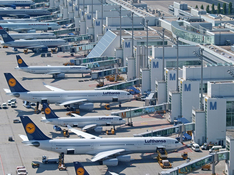 Münih Havaalanı 2017’nin İlk Yarısında 20 Milyon Yolcu Gördü