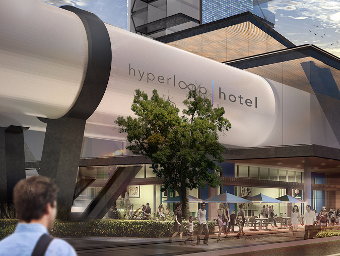 Hyperloop Konsept Oteli Lüks Suitinde Gezginlere Şehirler Arasında Gezinme İmkanı Tanıyor
