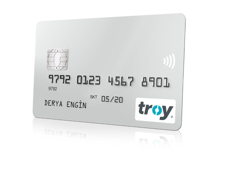 TROY Logolu Kartlar Yurtdışı Seyahatinde de Kullanılabilecek.