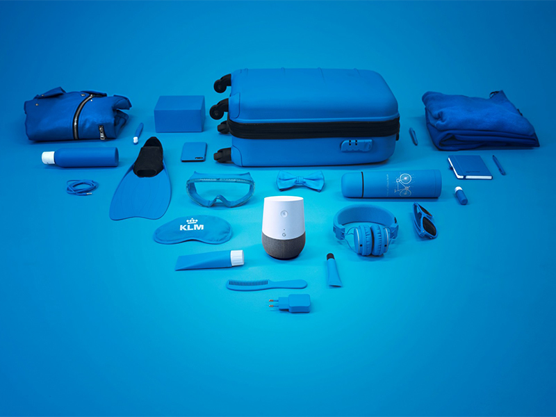 KLM’nin Sesle Etkinleştirme Teknolojisi, Yolculara Çantalarını Hazırlarken Yardımcı Oluyor