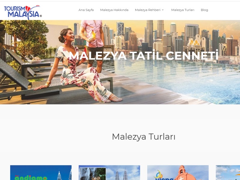 Malezya Turizm Ofisi Yeni Projesi Malezyatatilcenneti.com’u Yayına Aldı.