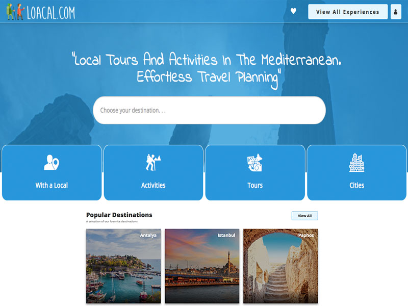 Gezginler İçin Seyahat Platformu “Loacal.com”