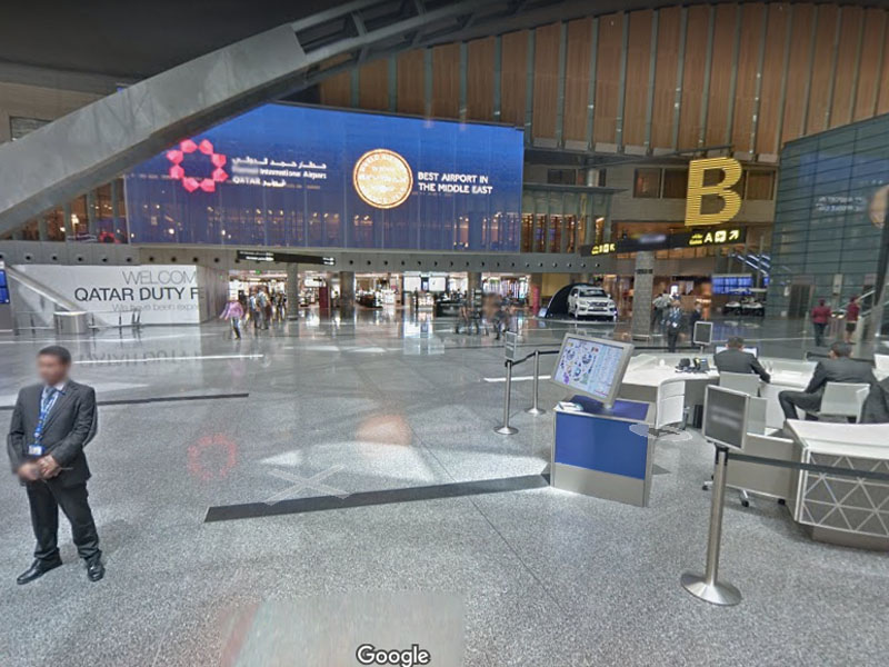 Katar’ın Hamad Uluslararası Havalimanı’nda Google Street View Başladı