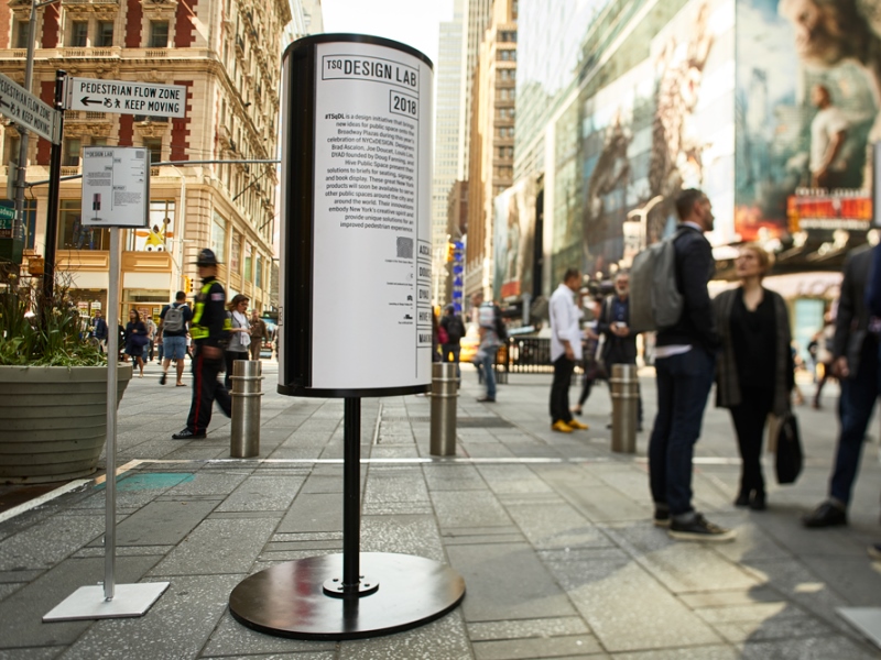 Times Square Design Lab, Mobilya Prototiplerini Test Etmek için Halkı Davet Ediyor
