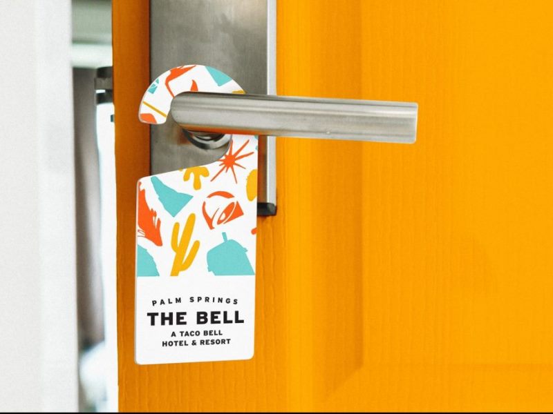 Taco Bell Konaklama Sektörüne Giriyor – Beş Günlüğüne!