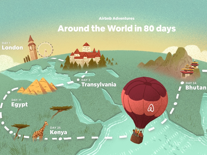 Airbnb Experiences’ın Uzantısı Olan Adventures’i Başlatıyor.