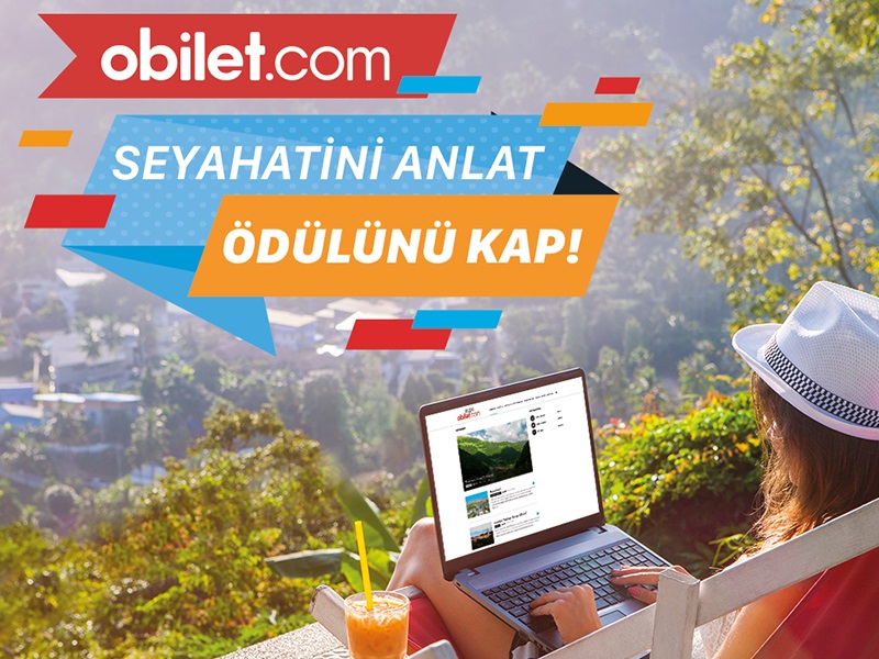 obilet.com Seyahat Yazı Yarışması Düzenliyor