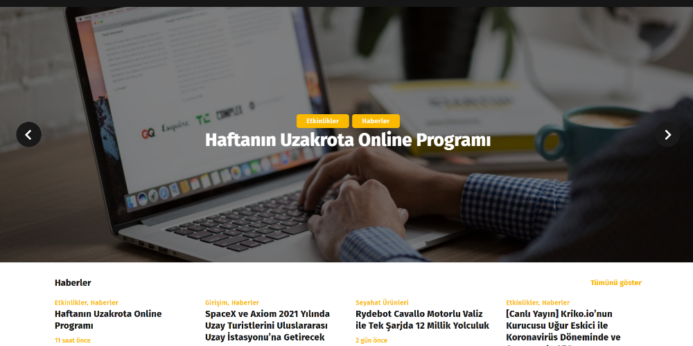 Uzakrota.com Yenilenen Yüzüyle Karşınızda