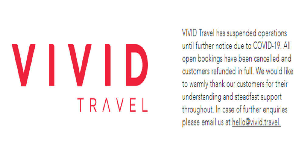 Çevrimiçi Lüks Tur Operatörü VIVID Travel, COVID-19 Sebebiyle Operasyonları Askıya Aldı
