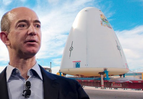 Amazon’un kurucusu Jeff Bezos’dan, Gizli Uzay Seyahati Girişimi