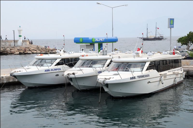 Antalya’da Deniz Otobüsü Seferleri Başlıyor