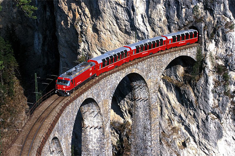 Bernina Express ile İsviçre’den İtalya