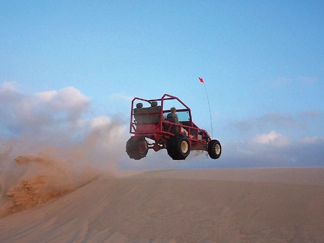 dune-buggying