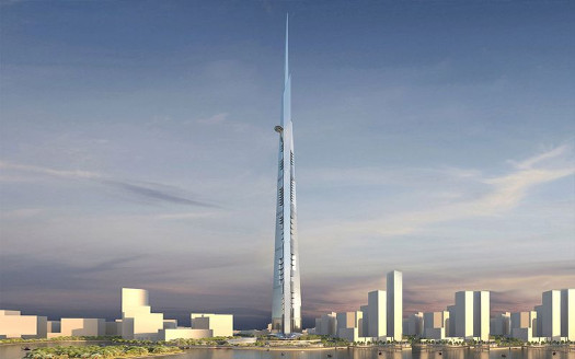 1 Kilometrelik Kingdom Tower’ın İnşasına Başlanıyor