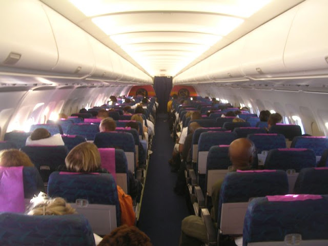 passengers on a plane