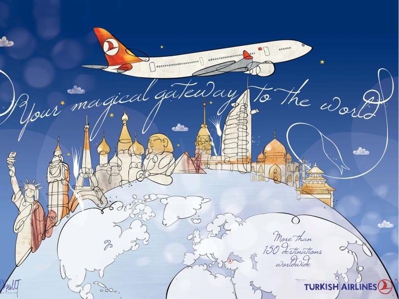 Türk Hava Yolları’ndan Promosyonlu Uçak Biletleri Kampanyası